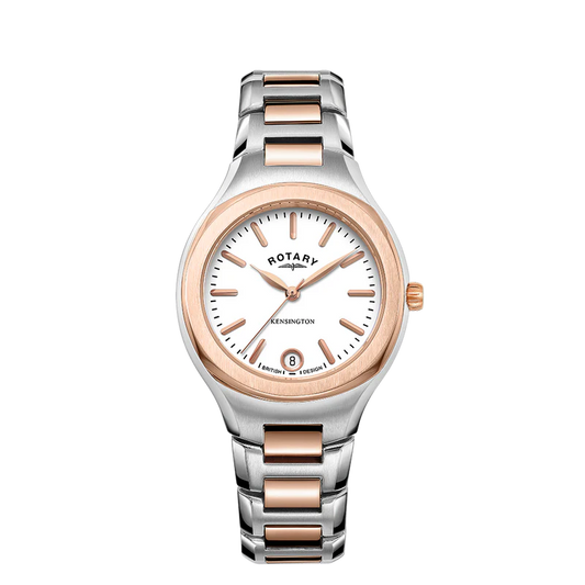 Rotary Kensington Two Tone Stainless Steel Bracelet Watch