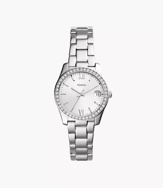 Fossil Scarlette Stainless Steel Bracelet Watch