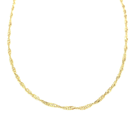 9ct Gold Rope Pre-loved Chain