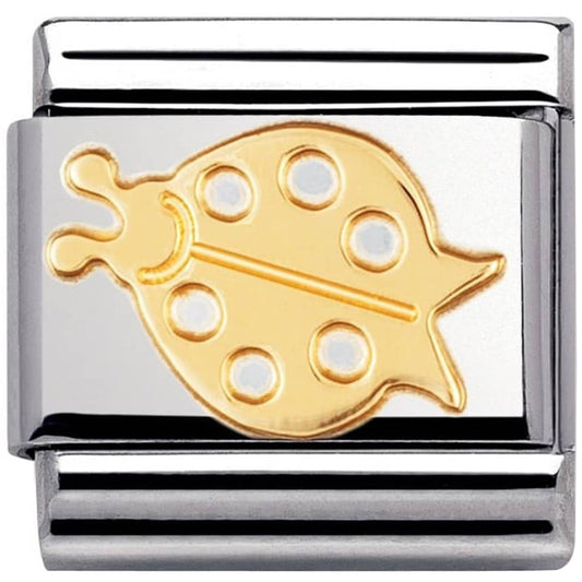 Nomination Classic 18K Gold Ladybug/Ladybird Charm 030114/03