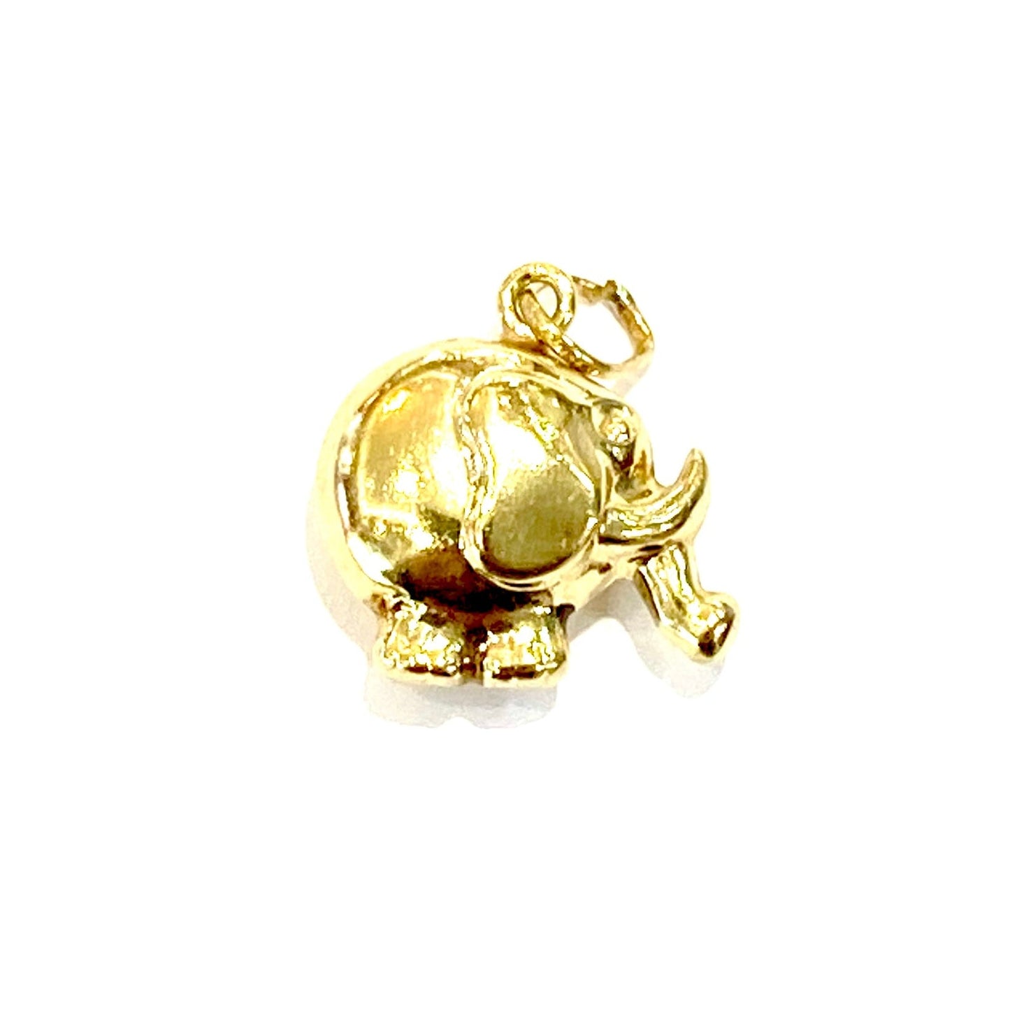 9ct Yellow Gold Elephant Charm Pre-Loved