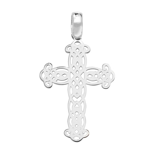 Silver Celtic Cross Pendant