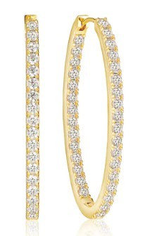 SJ-E2312-CZ-YG SIF JAKOBS Ellisse Piccolo Earringsx