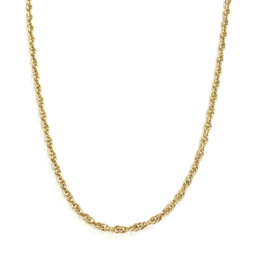 9ct Gold Loose Rope Pre-loved Chain