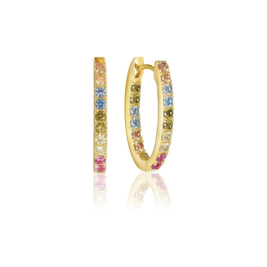 SJ-E2312-XCZ-YG SIF JAKOBS Ellisse Piccolo Earrings