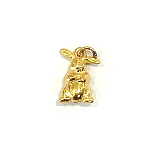 9ct Yellow Gold Rabbit Charm Pre Loved