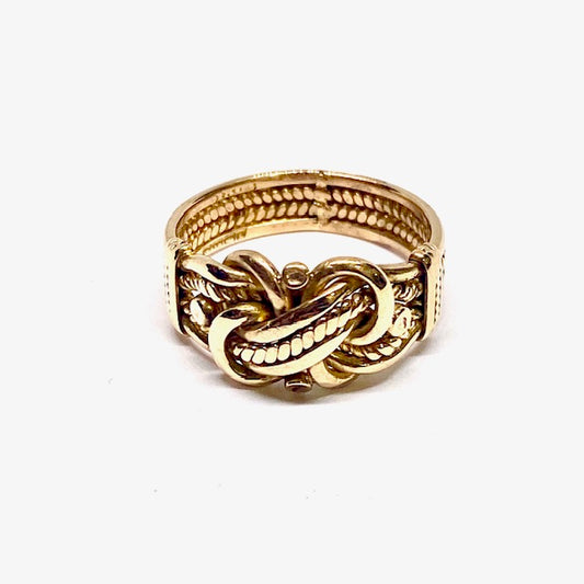 18ct Yellow Gold Knot Ring Pre-Loved