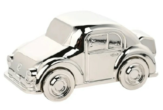 Silverplated Car Money Box