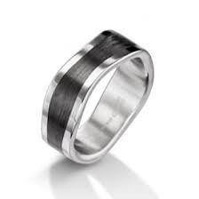 Furrer Jacot 8mm Palladium and Carbon ring