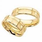 Furrer Jacot Gents 18ct Yellow Gold Wedding Ring
