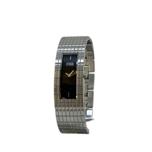 4622/BK Ladies Storm Tiffin Black Dial Stainless Steel Bracelet Watch £89.99