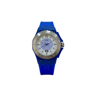47073/B Storm Simplex Blue Silicone strap watch