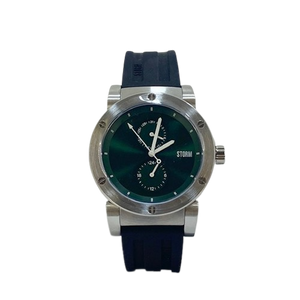 47462/GN STORM Gents Hydron V2 Green Multi dial Rubber strap