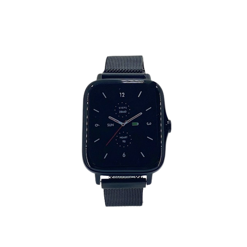47510/BK Storm Stainless Steel SM2 Smart watch on Black Mesh bracelet