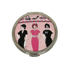 Load image into Gallery viewer, Stratton 5189969 Plated Parisienne Double Mirror Compact £30
