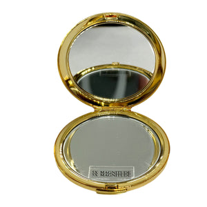 Stratton 6181287 gold Plated Stone Set Double Compact mirror £30