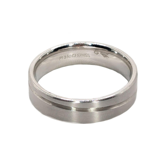 Furrer Jacot 6mm Platinum Wedding Ring