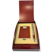 Load image into Gallery viewer, 8693 EP Pen &amp; Card Case In Wooden Case
