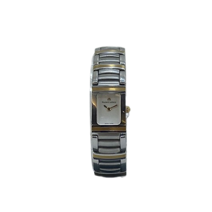 Maurice Lacroix Miros Integral Two-Tone 18K Gold Steel Bracelet Watch Ref MI20225YS130X