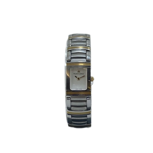 Maurice Lacroix Miros Integral Two-Tone 18K Gold Steel Bracelet Watch Ref MI20225YS130X