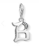 Thomas Sabo Sterling Silver Initial Letter Charm