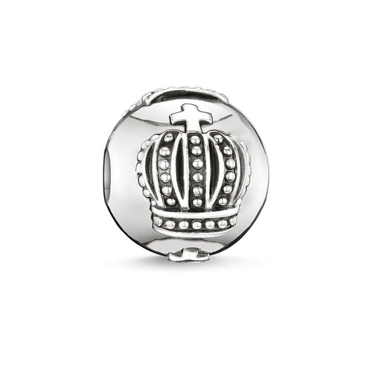 Thomas Sabo sterling Silver Karma  Crown bead charm