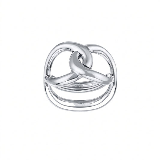 KJ44BR010106 Genuine New CK Calvin Klein Enlace Stainless Steel Ring Size L
