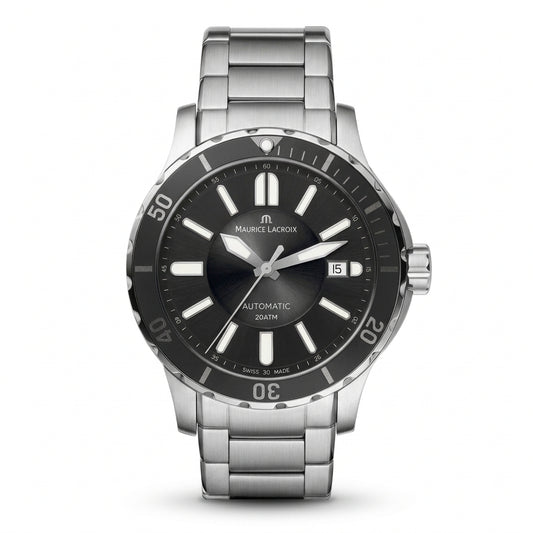 Maurice Lacroix Automatic Miros Stainless Steel Watch with Date