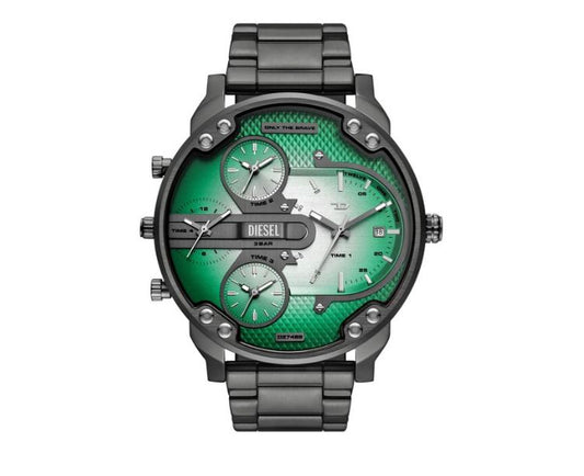 DIESEL Mr. Daddy 2.0 Slim Multi-Time Zone Stainless Steel Watch DZ7488
