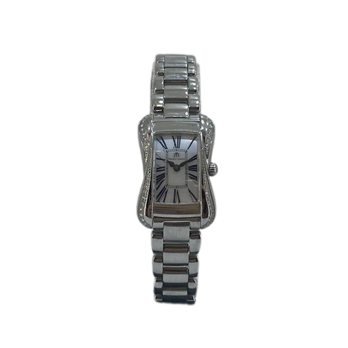 Maurice Lacroix DIVINA S/S bracelet watch with Diamond set bezel & MOP Dial ref DV5011-SD532-160