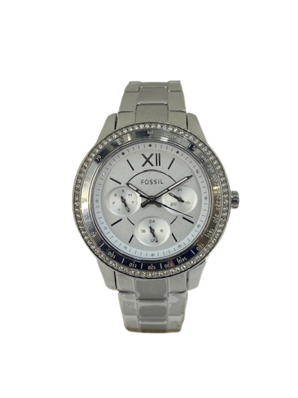 ES5108 Fossil Ladies  Stella Multi function CZ set Bracelet watch