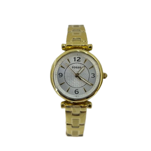 ES5203 Fossil Ladies Carlie Gold coloured Bracelet watch