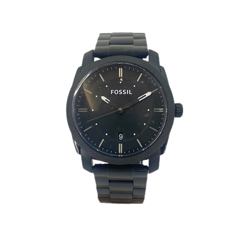 Fossil Machine Black PVD Stainless Steel Watch Ref FS4775