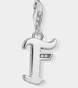 Thomas Sabo Sterling Silver Initial Letter Charm