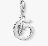 Thomas Sabo Sterling Silver Initial Letter Charm