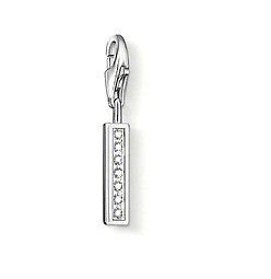 Thomas Sabo Sterling Silver CZ Initial / Letter Charm
