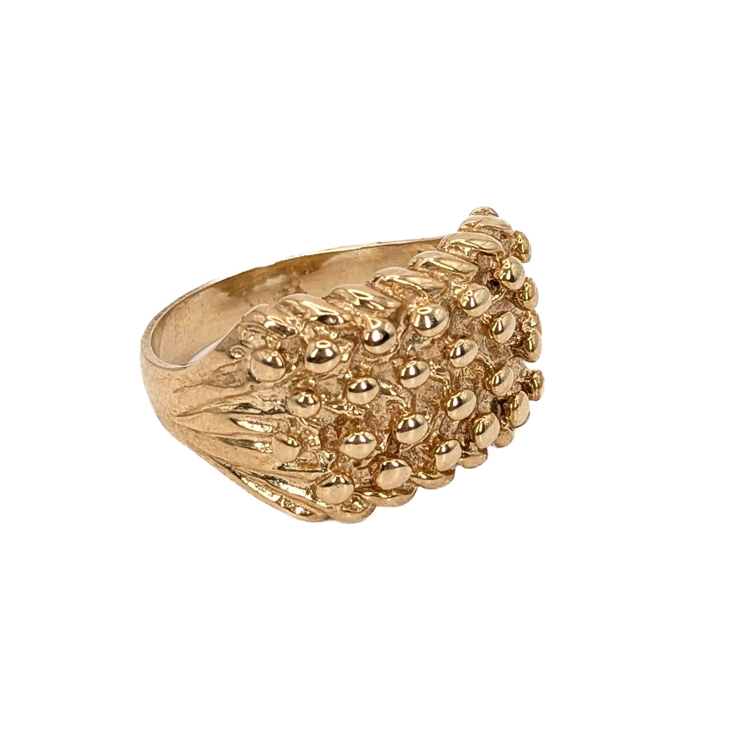 9ct Yellow Gold Keeper ring  - Pre-Loved Ref PLR51