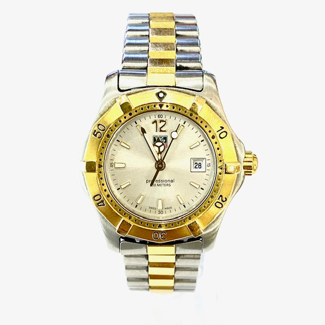 TAG Heuer WK1320 Professional 2000 Series Date Bracelet watch Pre Loved