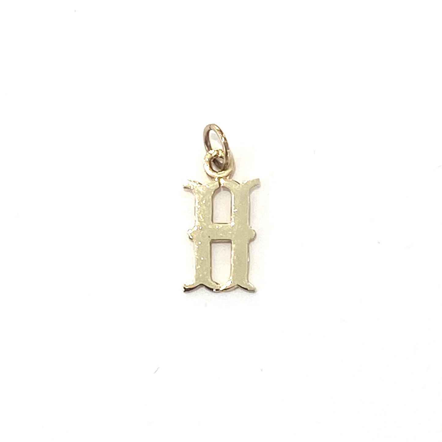 9ct Yellow Gold Initial Charm Pendant