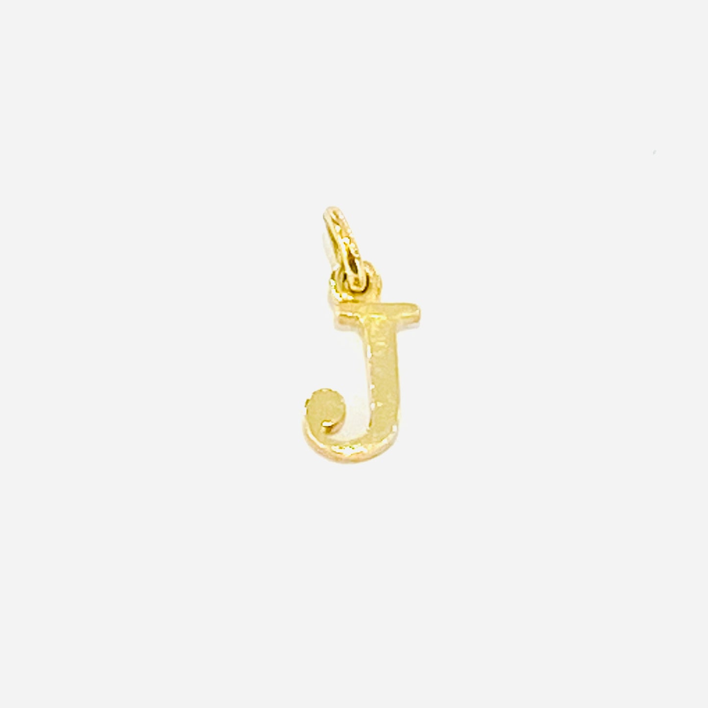9ct Yellow Gold Initial Charm Pendant