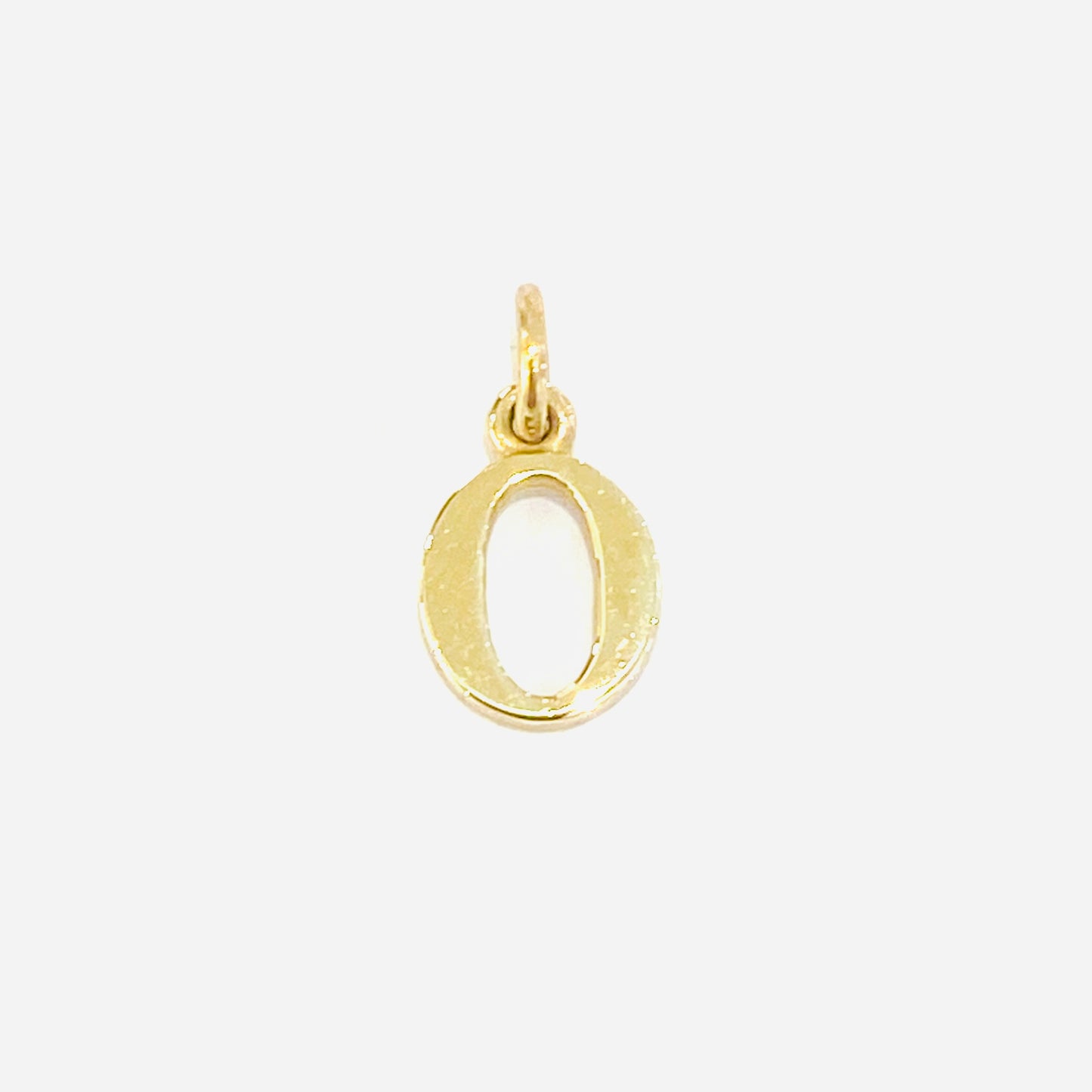 9ct Yellow Gold Initial Charm Pendant