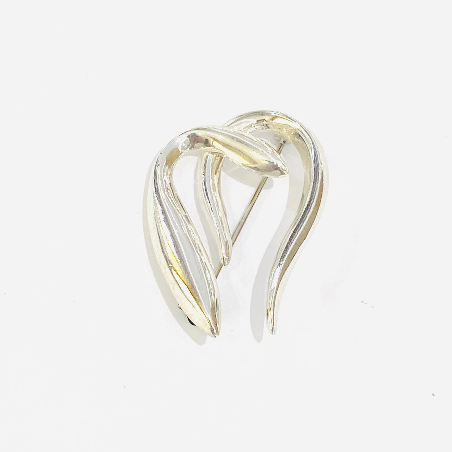Sterling Silver Abstract Brooch