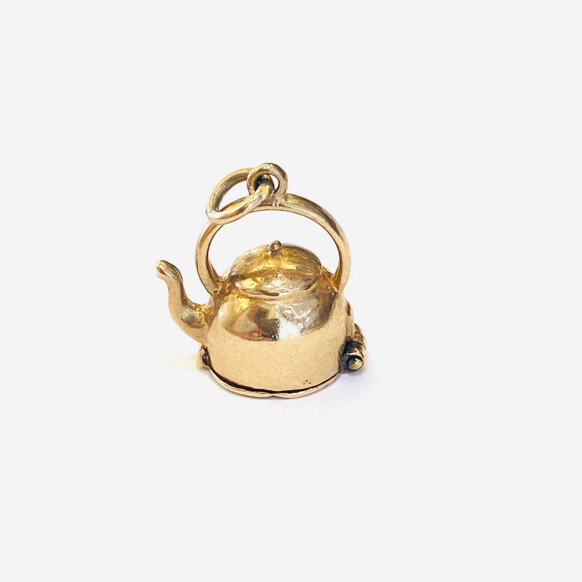 9ct Yellow Gold Teapot Charm Pre Loved