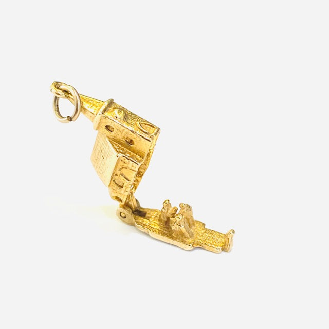 9ct Yellow Gold Church Charm Pre Loved