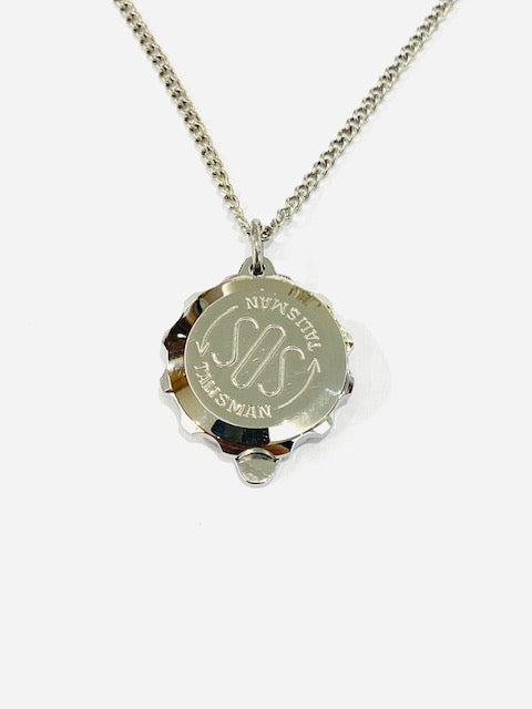 Stainless Steel SOS Talisman Necklace