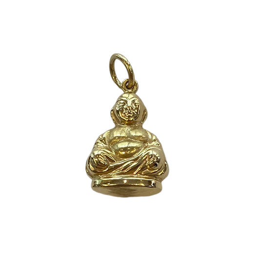 9ct Yellow gold Buddha charm Pre-Loved