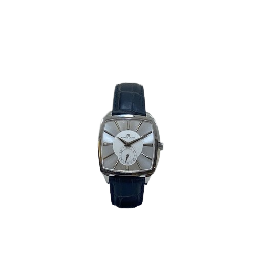 Maurice Lacroix Automatic Miros Watch on Leather Strap Ref MI7007-SS001-130