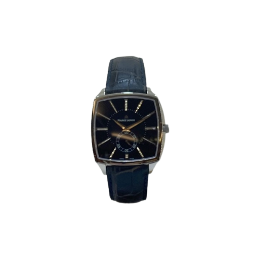Maurice Lacroix Automatic Miros Watch on Leather Strap Ref MI7007-SS001-330