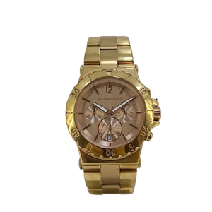 Michael Kors Dylan PVD Gold Plated Steel Bracelet Watch MK5314