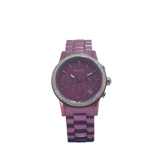 NY8323 DKNY Ladies Purple Aluminium Multi Function Bracelet Watch £165